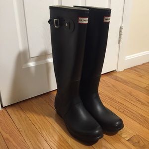 Hunter rain boots